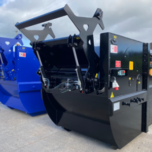The Zeus14: WW-Trunnion Only Bin Lift