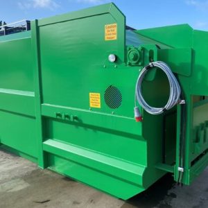 The Zeus14: Com Bin Lift-Hydraulic Hopper Lid